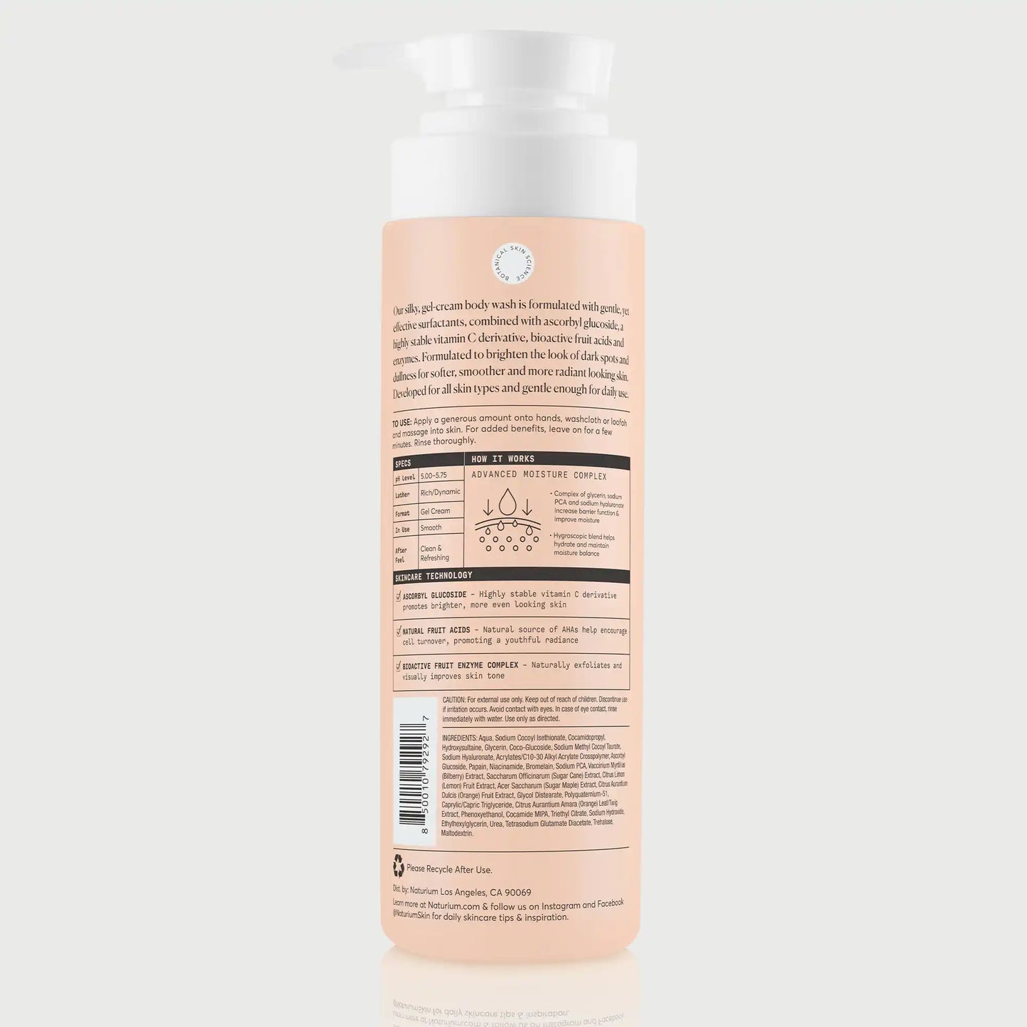 the-brightener-vitamin-c-brightening-body-wash-y3 NATR-The-Brightener-Body-Wash_back.webp